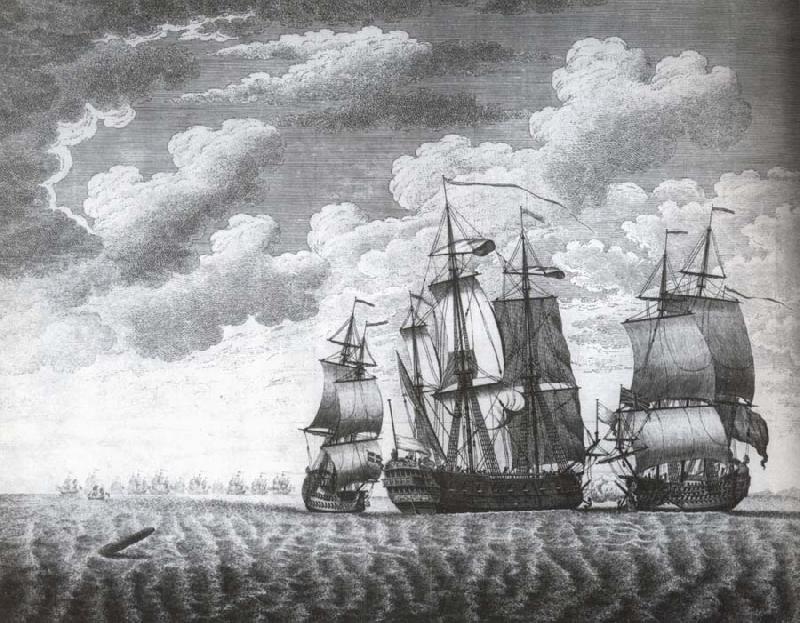 Monamy, Peter The Taking of the St-Joseph,a Spanish caracca ship